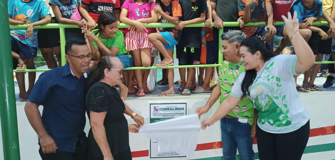 Inaugurado o Complexo Esportivo Fabiano Pinheiro Ferreira “Romarinho”